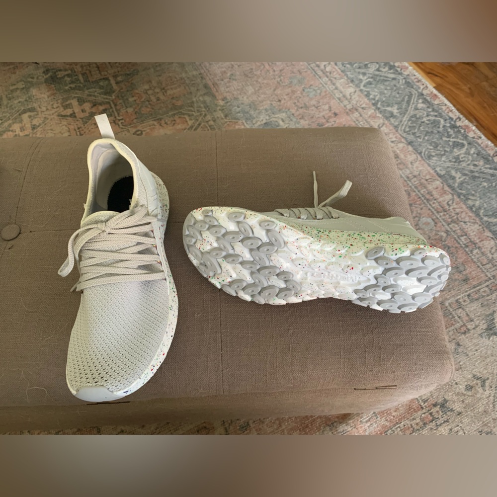 Merrell Float Eco Sustainable and Comfort slip on knit sneaker.